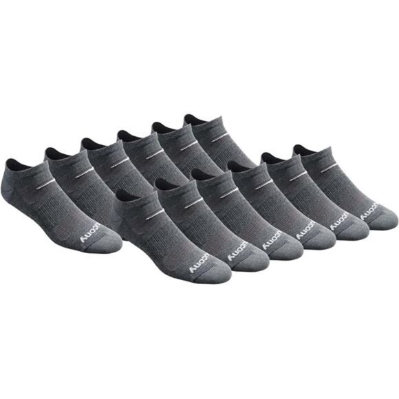 Men's Rundry Mesh Ventilating Comfort Fit Performance No-Show Socks,